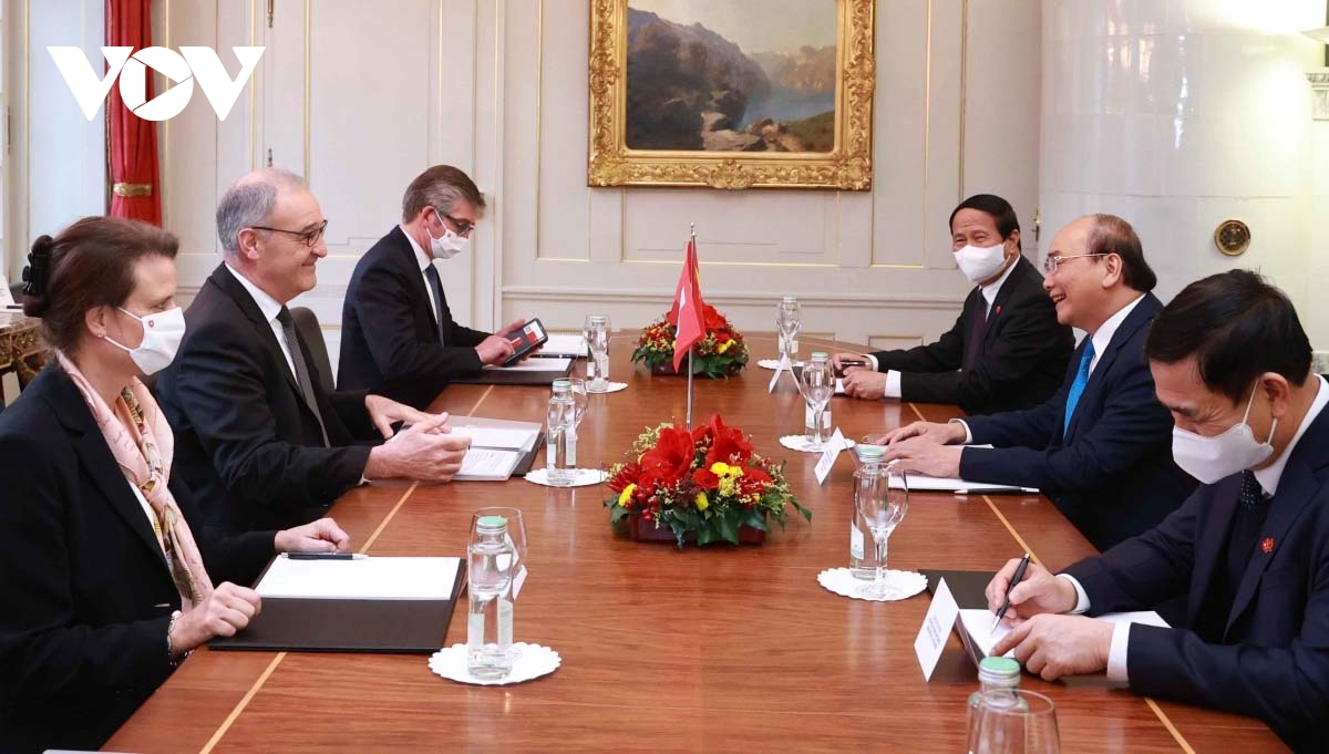 State President Phuc concludes Switzerland visit
